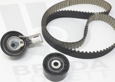 Breda Lorett KCD0342 - Комплект зубчатого ремня ГРМ autospares.lv