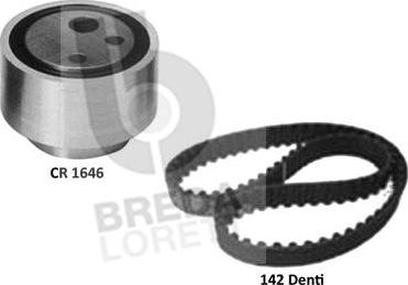 Breda Lorett KCD0339 - Комплект зубчатого ремня ГРМ autospares.lv