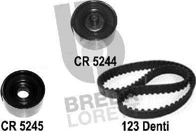 Breda Lorett KCD0333 - Комплект зубчатого ремня ГРМ autospares.lv