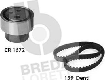 Breda Lorett KCD0322 - Комплект зубчатого ремня ГРМ autospares.lv