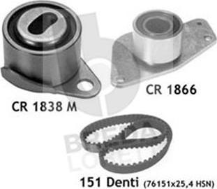 Breda Lorett KCD0379 - Комплект зубчатого ремня ГРМ autospares.lv