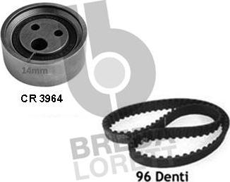 Breda Lorett KCD0371 - Комплект зубчатого ремня ГРМ autospares.lv