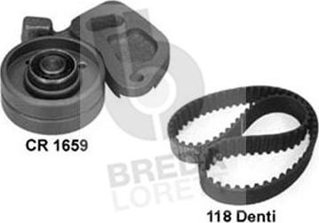 Breda Lorett KCD0296 - Комплект зубчатого ремня ГРМ autospares.lv