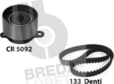 Breda Lorett KCD0293 - Комплект зубчатого ремня ГРМ autospares.lv