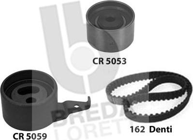 Breda Lorett KCD0243 - Комплект зубчатого ремня ГРМ autospares.lv