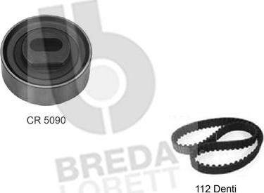 Breda Lorett KCD0216 - Комплект зубчатого ремня ГРМ autospares.lv