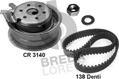 Breda Lorett KCD0285 - Комплект зубчатого ремня ГРМ autospares.lv