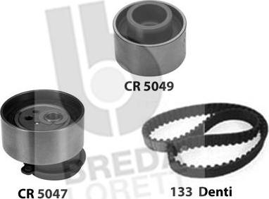 Breda Lorett KCD0239 - Комплект зубчатого ремня ГРМ autospares.lv