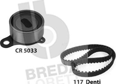 Breda Lorett KCD0235 - Комплект зубчатого ремня ГРМ autospares.lv