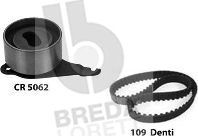 Breda Lorett KCD0236 - Комплект зубчатого ремня ГРМ autospares.lv