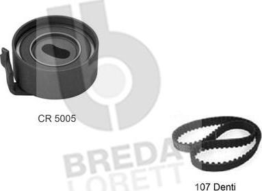 Breda Lorett KCD0228 - Комплект зубчатого ремня ГРМ autospares.lv