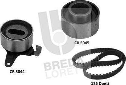 Breda Lorett KCD0736 - Комплект зубчатого ремня ГРМ autospares.lv