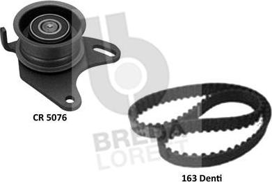 Breda Lorett KCD0738 - Комплект зубчатого ремня ГРМ autospares.lv