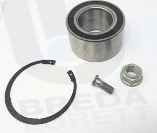 Breda Lorett KRT8124 - Подшипник ступицы колеса, комплект autospares.lv