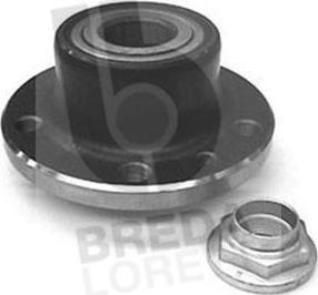 Breda Lorett KRT2446 - Подшипник ступицы колеса, комплект autospares.lv