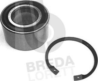 Breda Lorett KRT2518 - Подшипник ступицы колеса, комплект autospares.lv