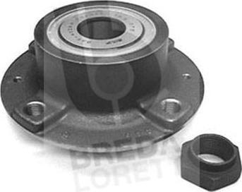 Breda Lorett KRT2668 - Подшипник ступицы колеса, комплект autospares.lv