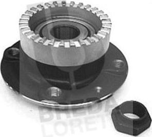 Breda Lorett KRT2685 - Подшипник ступицы колеса, комплект autospares.lv