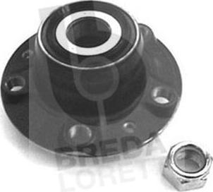 Breda Lorett KRT2623 - Подшипник ступицы колеса, комплект autospares.lv