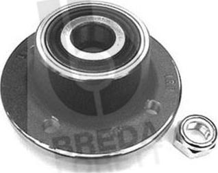 Breda Lorett KRT2622 - Подшипник ступицы колеса, комплект autospares.lv