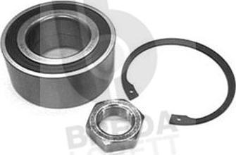 Breda Lorett KRT2129 - Подшипник ступицы колеса, комплект autospares.lv