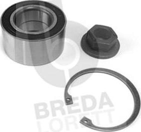 Breda Lorett KRT2338 - Подшипник ступицы колеса, комплект autospares.lv