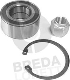 Breda Lorett KRT2332 - Подшипник ступицы колеса, комплект autospares.lv