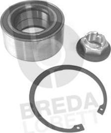 Breda Lorett KRT2337 - Подшипник ступицы колеса, комплект autospares.lv