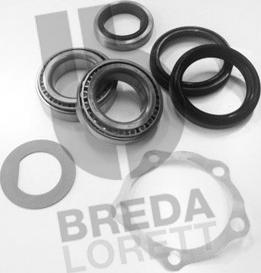 Breda Lorett KRT2281 - Подшипник ступицы колеса, комплект autospares.lv