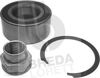 Breda Lorett KRT2272 - Подшипник ступицы колеса, комплект autospares.lv