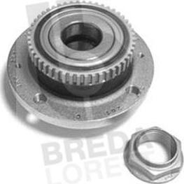 Breda Lorett KRT2747 - Подшипник ступицы колеса, комплект autospares.lv