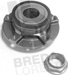 Breda Lorett KRT2762 - Подшипник ступицы колеса, комплект autospares.lv