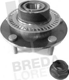 Breda Lorett KRT2716 - Подшипник ступицы колеса, комплект autospares.lv