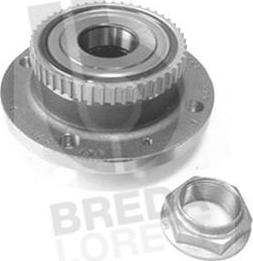 Breda Lorett KRT2710 - Подшипник ступицы колеса, комплект autospares.lv