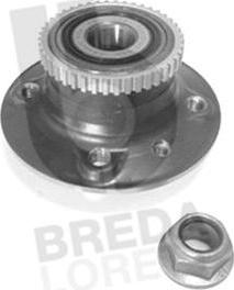 Breda Lorett KRT2736 - Подшипник ступицы колеса, комплект autospares.lv