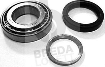 Breda Lorett KRT7504 - Подшипник ступицы колеса, комплект autospares.lv