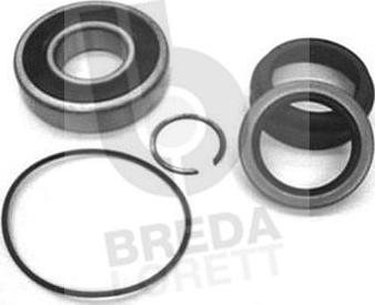 Breda Lorett KRT7501 - Подшипник ступицы колеса, комплект autospares.lv