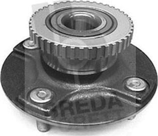 Breda Lorett KRT7574 - Подшипник ступицы колеса, комплект autospares.lv