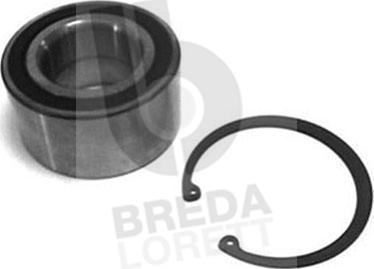 Breda Lorett KRT7080 - Подшипник ступицы колеса, комплект autospares.lv