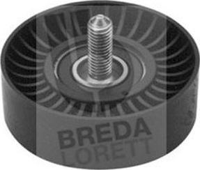 Breda Lorett POA3412 - Ролик, поликлиновый ремень autospares.lv