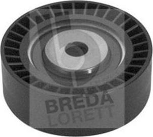 Breda Lorett POA3017 - Ролик, поликлиновый ремень autospares.lv