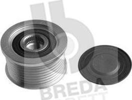 Breda Lorett RLA4048 - Шкив генератора, муфта autospares.lv