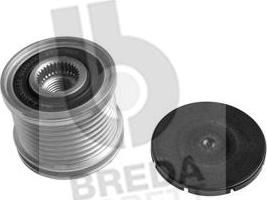 Breda Lorett RLA4029 - Шкив генератора, муфта autospares.lv