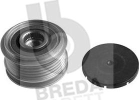 Breda Lorett RLA5322 - Шкив генератора, муфта autospares.lv