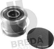 Breda Lorett RLA3912 - Шкив генератора, муфта autospares.lv