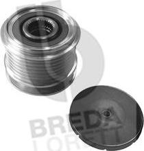 Breda Lorett RLA3929 - Шкив генератора, муфта autospares.lv