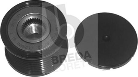 Breda Lorett RLA3615 - Шкив генератора, муфта autospares.lv