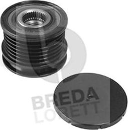 Breda Lorett RLA3618 - Шкив генератора, муфта autospares.lv