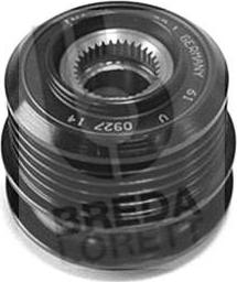 Breda Lorett RLA3612 - Шкив генератора, муфта autospares.lv