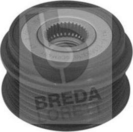 Breda Lorett RLA3143 - Шкив генератора, муфта autospares.lv